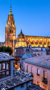 Preview wallpaper castilla-la mancha, alcazar de toledo, toledo, spain