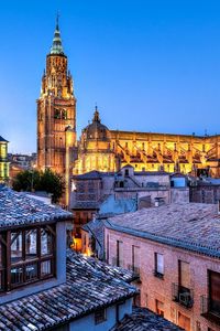 Preview wallpaper castilla-la mancha, alcazar de toledo, toledo, spain