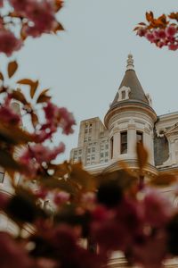 Preview wallpaper castle, architecture, building, branches