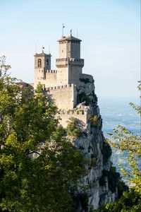 Preview wallpaper castle, architecture, rock