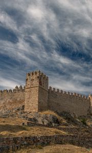 Preview wallpaper castle, architecture, towers