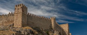 Preview wallpaper castle, architecture, towers