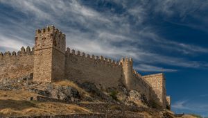Preview wallpaper castle, architecture, towers