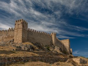 Preview wallpaper castle, architecture, towers