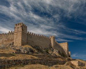 Preview wallpaper castle, architecture, towers