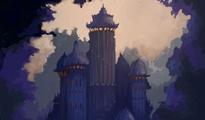 Preview wallpaper castle, building, architecture, art