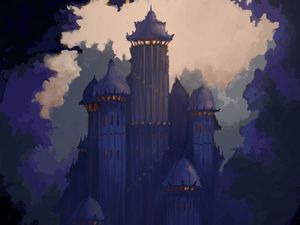 Preview wallpaper castle, building, architecture, art