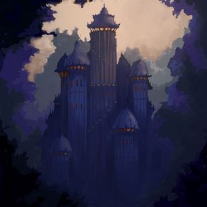 Preview wallpaper castle, building, architecture, art