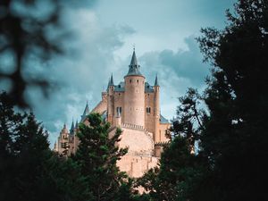 Preview wallpaper castle, building, old, architecture
