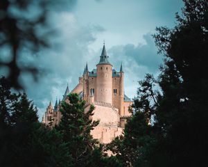 Preview wallpaper castle, building, old, architecture