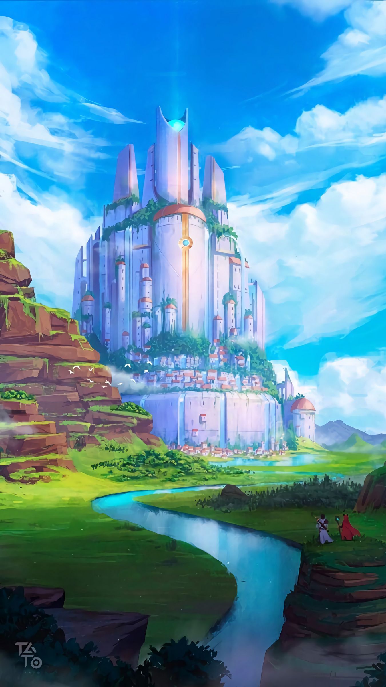 Fantasy Castle Wallpaper HD 6961840