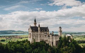 Preview wallpaper castle, neuschwanstein, bavaria, germany