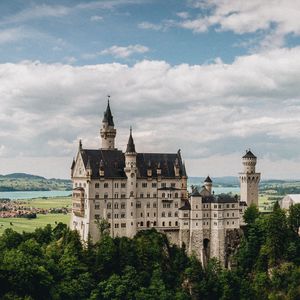 Preview wallpaper castle, neuschwanstein, bavaria, germany