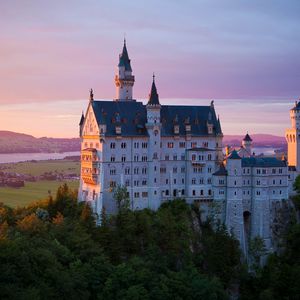 Preview wallpaper castle, neuschwanstein castle, architecture, bavaria, germany