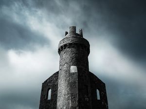 Preview wallpaper castle, tower, structure, stones
