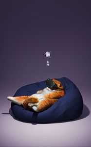 Preview wallpaper cat, glasses, virtual reality, funny, cool