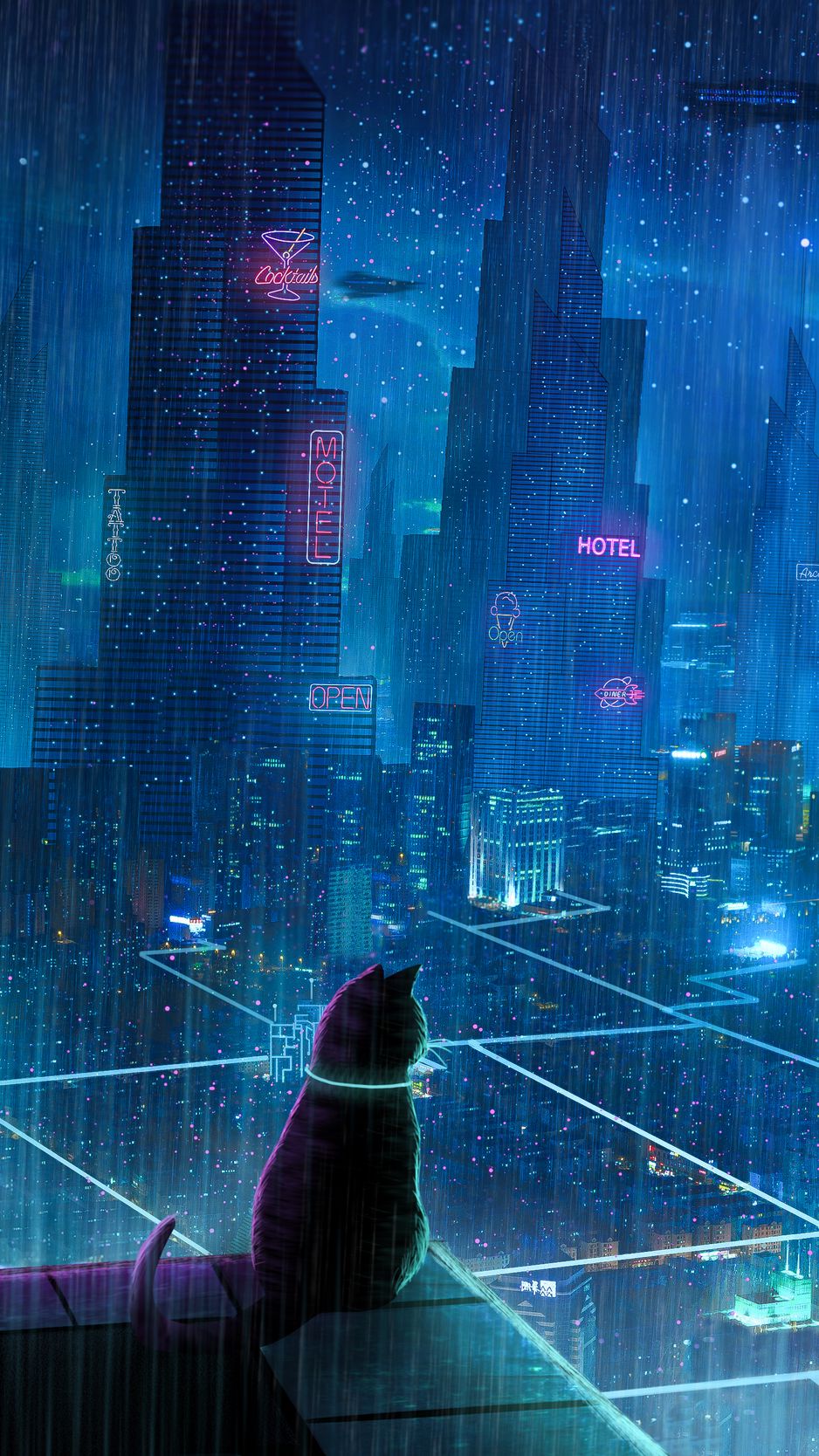 Cyberpunk iphone HD wallpapers