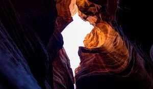 Preview wallpaper cave, canyon, dark, rocks