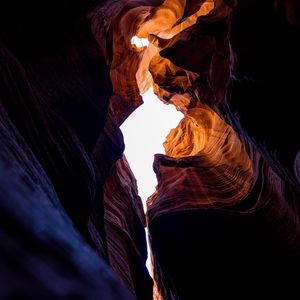 Preview wallpaper cave, canyon, dark, rocks