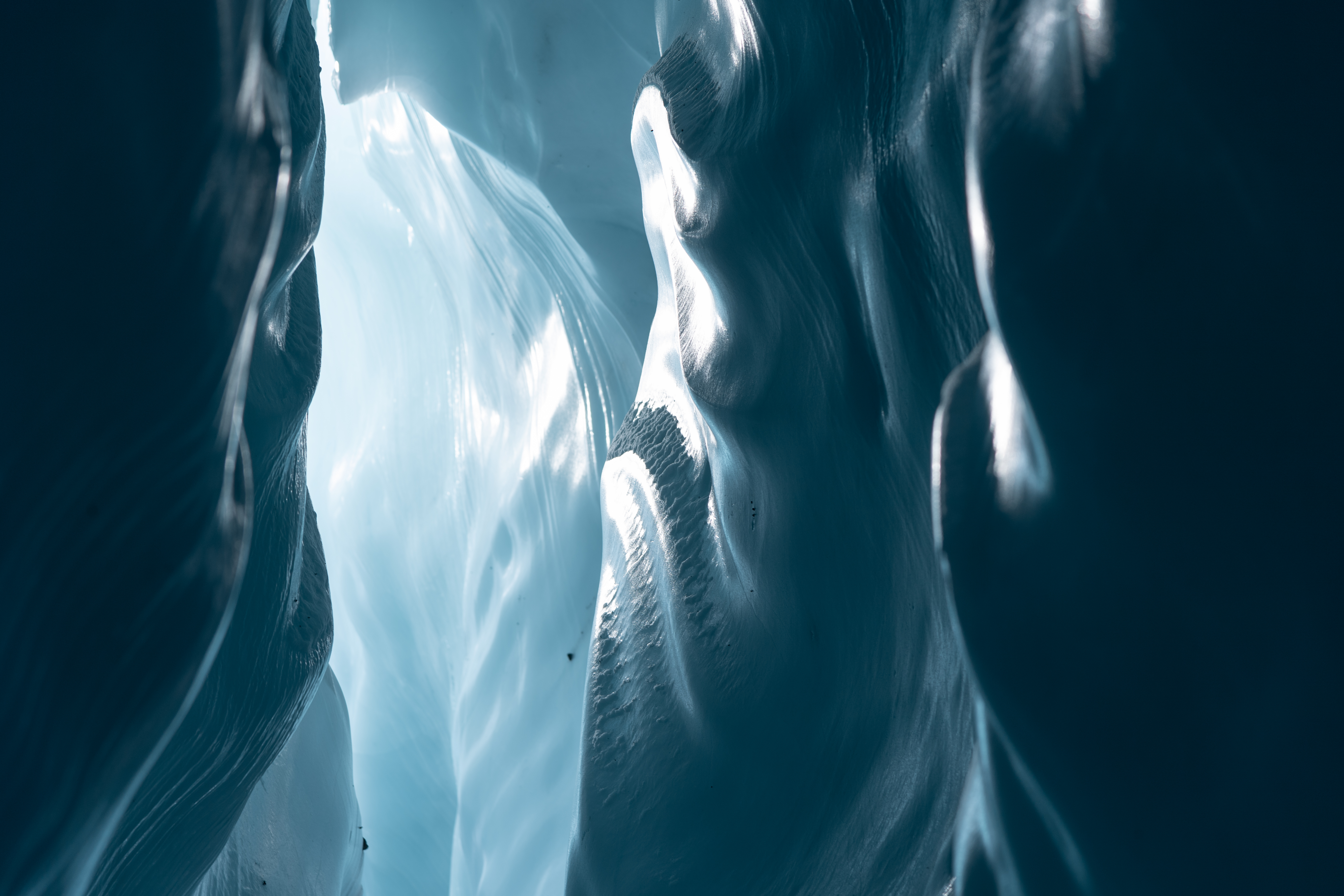 5568x3712 Wallpaper cave, canyon, ice, walls, nature