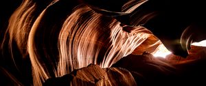 Preview wallpaper cave, canyon, relief, dark, light