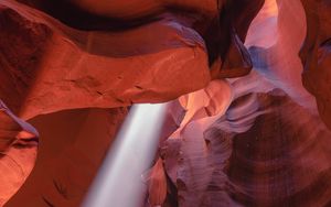 Preview wallpaper cave, canyon, rocks, stone, relief