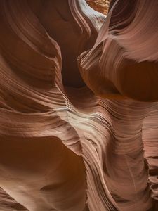 Preview wallpaper cave, canyon, rocks, stone, sand