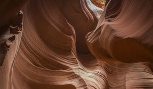Preview wallpaper cave, canyon, rocks, stone, sand