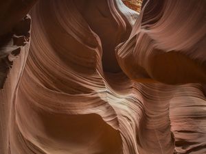 Preview wallpaper cave, canyon, rocks, stone, sand