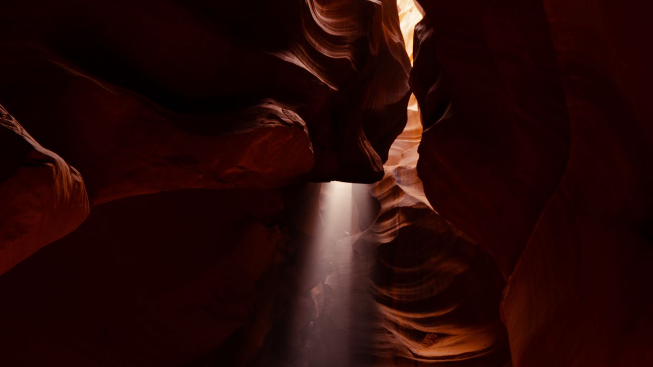 Wallpaper cave, canyon, stone, dark, sunlight