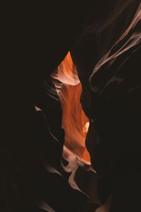 Preview wallpaper cave, dark, gorge, canyon, rock