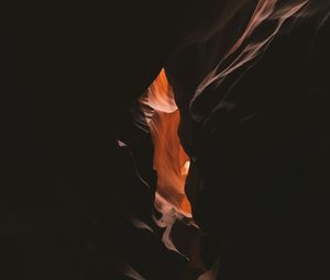 Preview wallpaper cave, dark, gorge, canyon, rock