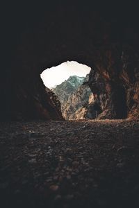 Preview wallpaper cave, dark, mountains, rocks