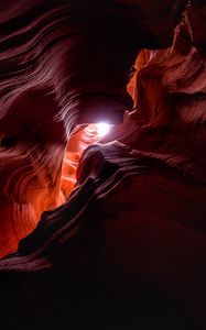 Preview wallpaper cave, dark, rock, canyon