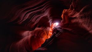 Preview wallpaper cave, dark, rock, canyon
