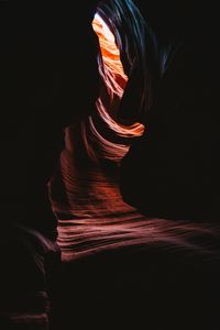 Preview wallpaper cave, dark, rocks, canyon