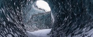 Preview wallpaper cave, ice, snow