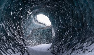 Preview wallpaper cave, ice, snow