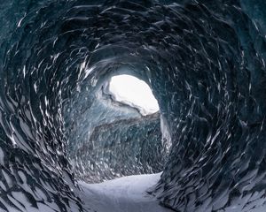 Preview wallpaper cave, ice, snow