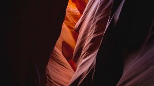 Preview wallpaper cave, rock, canyon, gorge, light