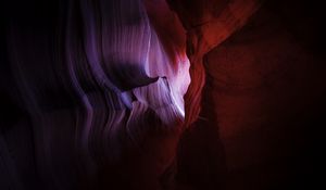 Preview wallpaper cave, rock, darkness, dark