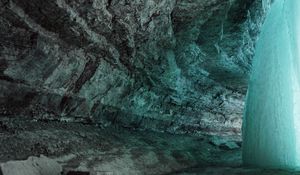 Preview wallpaper cave, rock, ice