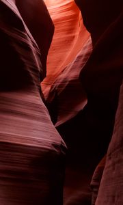 Preview wallpaper cave, rock, relief, brown