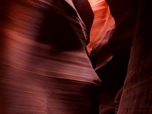 Preview wallpaper cave, rock, relief, brown