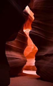 Preview wallpaper cave, rocks, light, nature