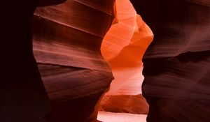 Preview wallpaper cave, rocks, light, nature