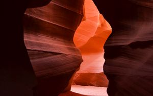 Preview wallpaper cave, rocks, light, nature