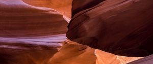 Preview wallpaper cave, rocks, sandy, relief