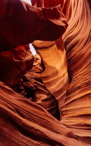 Preview wallpaper cave, rocks, stone, sandstone, brown