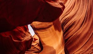 Preview wallpaper cave, rocks, stone, sandstone, brown